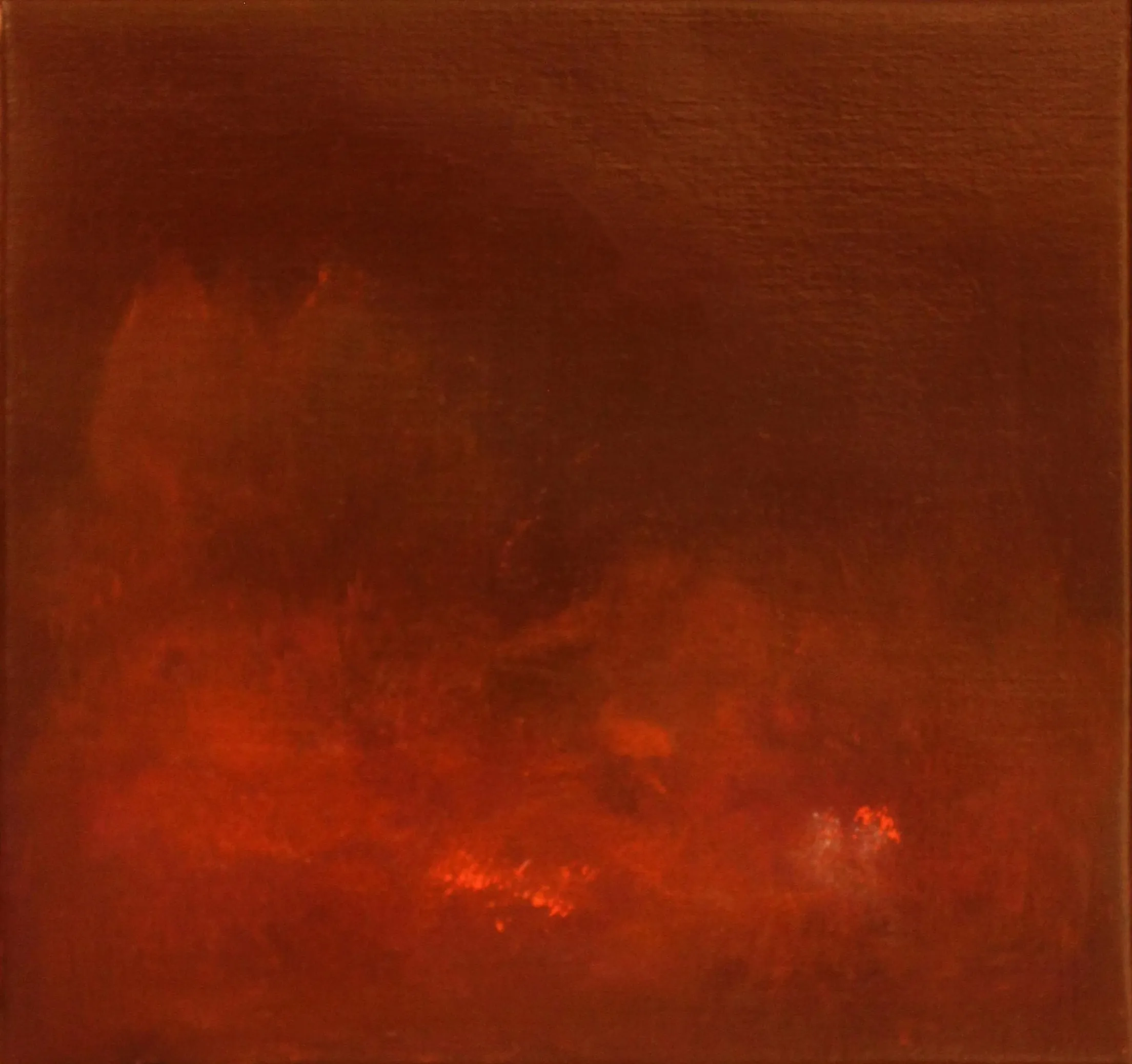 Fire light, 35 x 35cm oil on canvas  (Edit) (Edit)