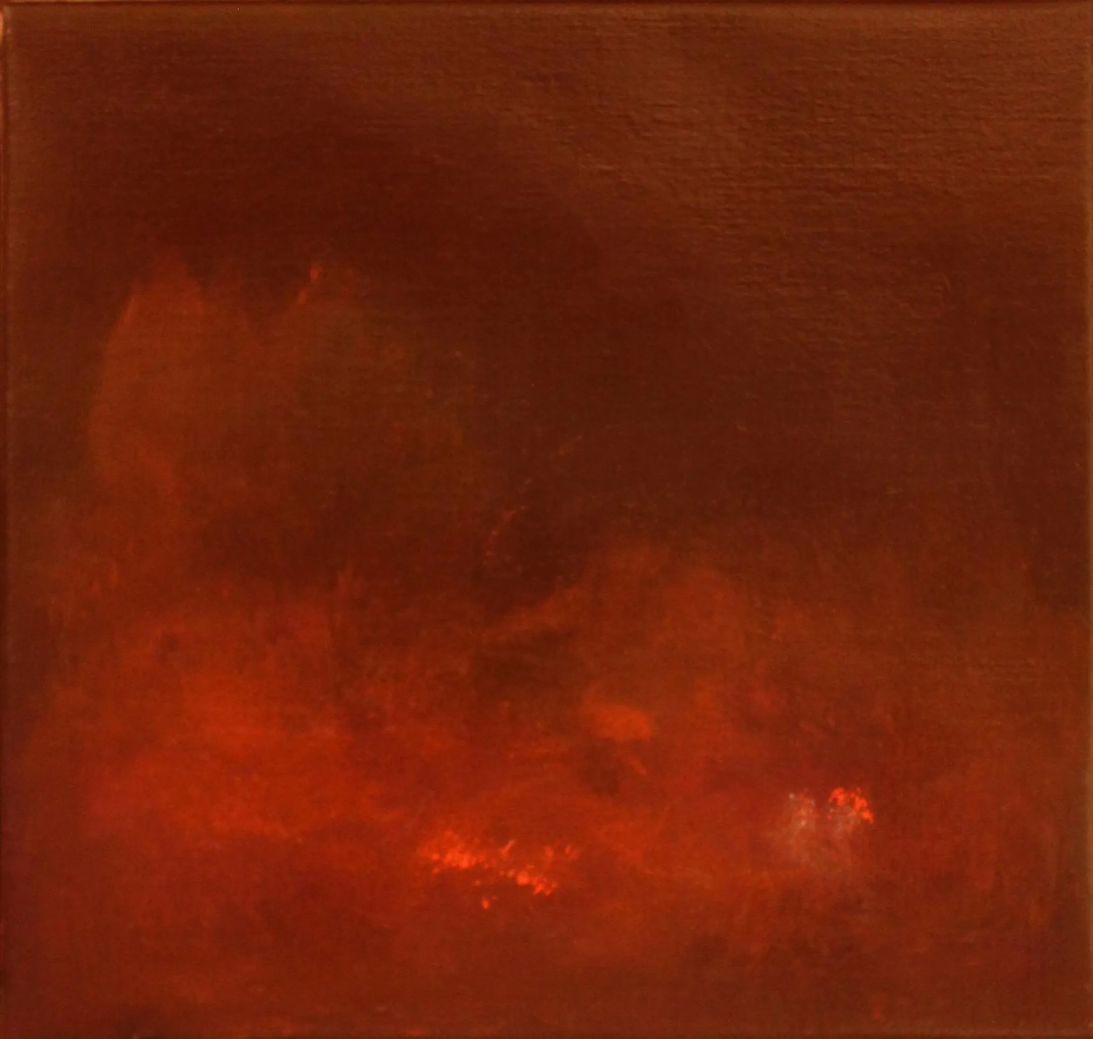 Fire light, 35 x 35cm oil on canvas  (Edit) (Edit)